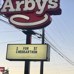 Arby's - Big Arby's sign - hwy 56 Butner NC - less than one minute from I 85