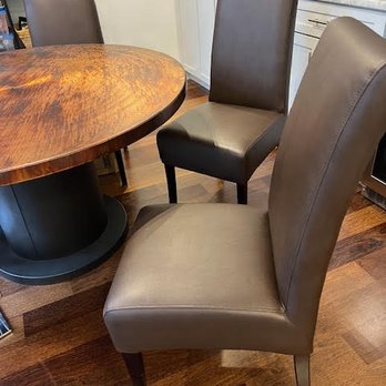 Highlands Upholstery - Side view of reupholstered chairs - Furniture Reupholstery Near Me - Redmond, Washington Highlands Upholstery - Side view of reupholstered chairs - Furniture Reupholstery Near Me - Redmond, Washington