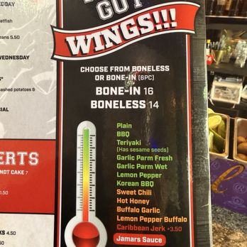 Jamar's Sports Bar and Grill - Wing scale - Sports Bars Near Me - Des Moines, Washington