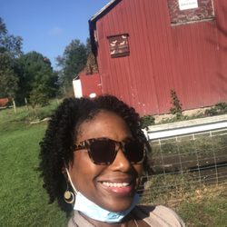 Dawn Farm Community Barn - Me soaking sun
