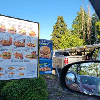 Sonic Drive-In - Drive thru.. waiting..waiting - Burgers Near Me - Springfield, Oregon
