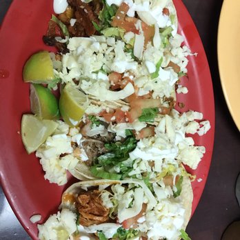 El Limon - My platter of tacos. Awww yeahhhhhh - Mexican Near Me - Conshohocken, Pennsylvania