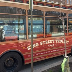 King Street Trolley - The King Street Trolley bus.