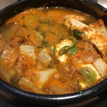 PERILLA korean fare - Kimchi soup. Classic and perfect here. - Korean Near Me - Chicago, Illinois