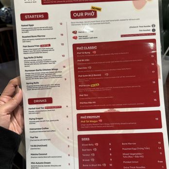 All About Pho - Menu - Vietnamese Near Me - Cerritos, California