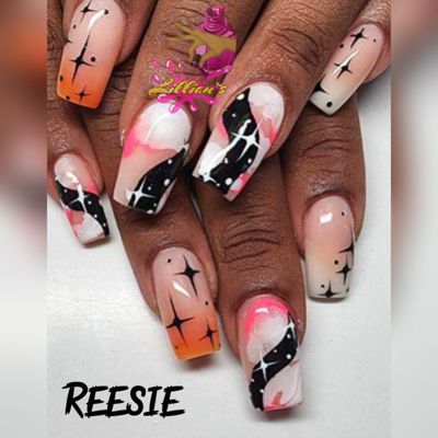 Photo of Lillian's Nails - New Carrollton, MD, US. Nails by Reesie