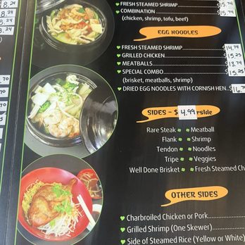 Saigon Pho Restaurant - Menu - Vietnamese Near Me - Yuma, Arizona