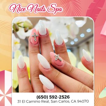 Nice Nails Spa - Nail Salons Near Me - San Carlos, California