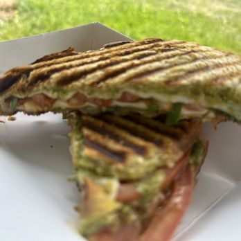 The Patio Cafe at the Pumpkin Patch - Caprese pesto sandwich - Food Stands Near Me - Portland, Oregon The Patio Cafe at the Pumpkin Patch - Caprese pesto sandwich - Food Stands Near Me - Portland, Oregon