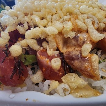 Ono Seafood - Hawaiian and spicy ahí poke with extra toppings. So-O delicious - Seafood Near Me - Honolulu, Hawaii Ono Seafood - Hawaiian and spicy ahí poke with extra toppings. So-O delicious - Seafood Near Me - Honolulu, Hawaii