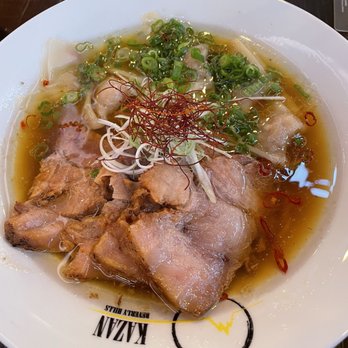 Kazan - #1: soy base chashu wonton - Noodles Near Me - Beverly Hills, California Kazan - #1: soy base chashu wonton - Noodles Near Me - Beverly Hills, California