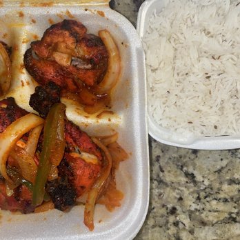 Saffron Indian Cuisine - Chicken Biryani and side Extra Order of Rice - Indian Near Me - Charlotte, North Carolina Saffron Indian Cuisine - Chicken Biryani and side Extra Order of Rice - Indian Near Me - Charlotte, North Carolina