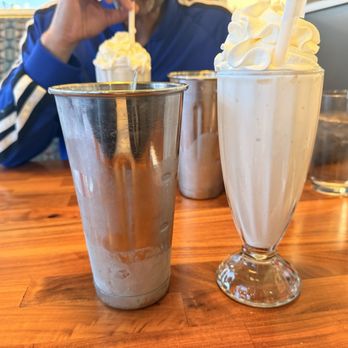 Maverick Jack's - San Mateo - Just peachy milk shake - Burgers Near Me - San Mateo, California