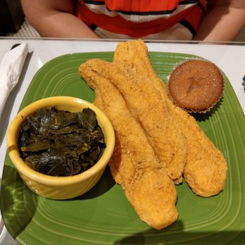 Mama J's Kitchen - Fried catfish, collard greens, and cornbread - Soul Food Near Me - Richmond, Virginia