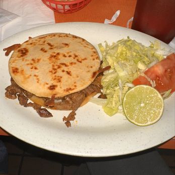 Brenda's Taqueria - Fajita Gordita (Beef fajita) - Tex-Mex Near Me - Houston, Texas Brenda's Taqueria - Fajita Gordita (Beef fajita) - Tex-Mex Near Me - Houston, Texas