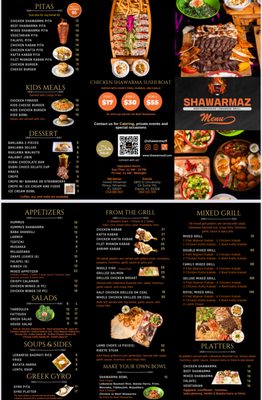 Menu photo 3 Shawarmaz Mediterranean Grill Davie, FL