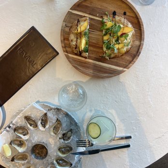 Revival - oysters, flatbread, margarita - New American Near Me - Sacramento, California Revival - oysters, flatbread, margarita - New American Near Me - Sacramento, California