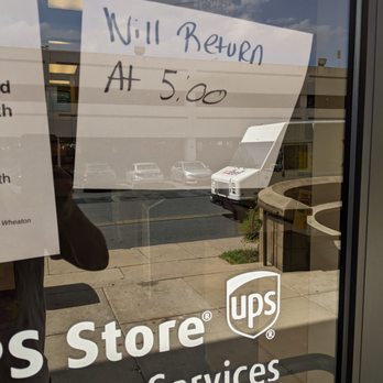 The UPS Store - They are closed at 4pm on July 3, 2023, for no stated reason or warning. - Printing Services Near Me - Wheaton, Maryland