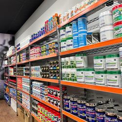 Bulldog Nutrition North York - Inside of our store show casing some of the amazing supplement selections we are offering