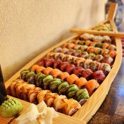Six Happiness - We can deliver up to 2 boats and additional platters depending on guests count