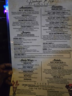 Menu photo 6 Hamburger Mary’s Las Vegas, NV