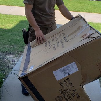 Macy's - UPS picking up the package~ - Department Stores Near Me - Fairview, Texas