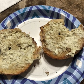 Einstein Bros. Bagels - Everything bagel with garlic herb - Bagels Near Me - Murphy, Texas