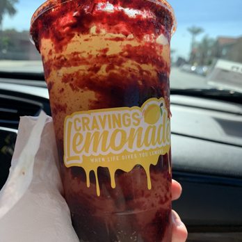 Cravings Ice Cream - Passion lemonade with tajin and chamoy - Ice Cream & Frozen Yogurt Near Me - Bellflower, California