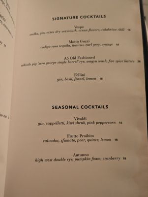 Menu photo 7 Costa Charleston, SC