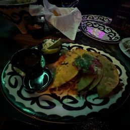 Quesa birria tacos.