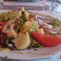 Restaurant L Eperon Lamottois - La salade composée du jour