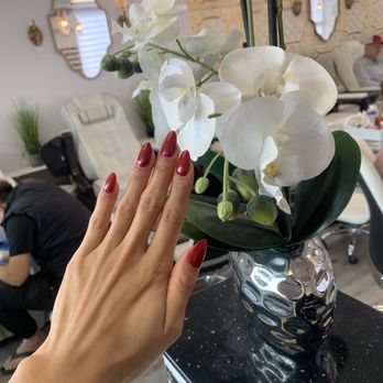 Pro Nails & Spa - Gel x red 59 - Nail Salons Near Me - Costa Mesa, California