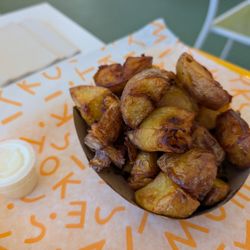 Kismet Rotisserie - Schmaltzy potatos