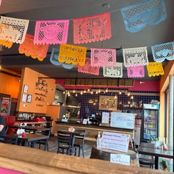 Cocina Mexicana - Seating area and take out counter