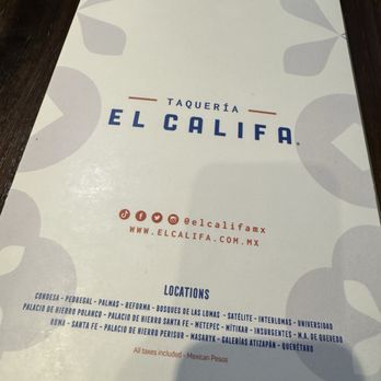 El Califa - Mexican Near Me - México, D.F., DIF El Califa - Mexican Near Me - México, D.F., DIF