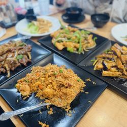 China Dragon - Indonesian Fried Rice, Mongolian Beef, Eggplant Tofu with Szechuan Garlic Sauce