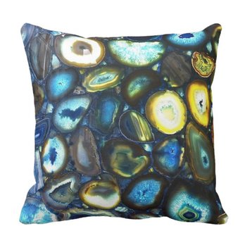 Deeper Green - a close up view of a cushion made with agate - Interior Design Near Me Deeper Green - a close up view of a cushion made with agate - Interior Design Near Me