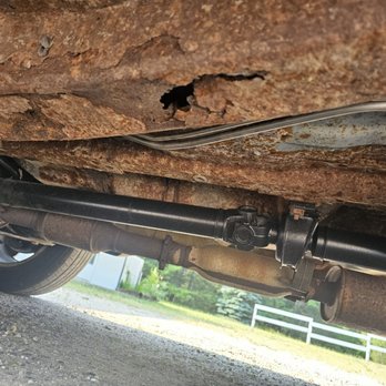 Northpointe Motors - After putting jack under to replace ball joints after 3500 miles. Couldn't get the car off the ground, crushing the frame. - Car Dealers Near Me - Kalkaska, Michigan Northpointe Motors - After putting jack under to replace ball joints after 3500 miles. Couldn't get the car off the ground, crushing the frame. - Car Dealers Near Me - Kalkaska, Michigan