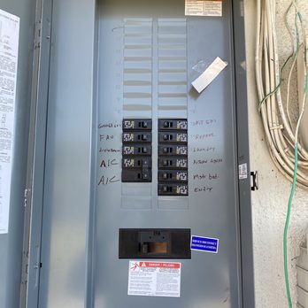 ServiceHawk Electrical - New breakers inside 200 amp panel. - Electricians Near Me ServiceHawk Electrical - New breakers inside 200 amp panel. - Electricians Near Me