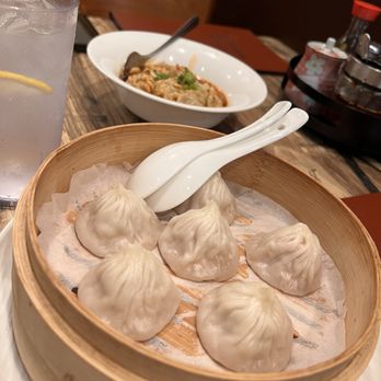 Fortune Dumpling House - Pork Xiolongbao and wontons in chili oil - Dim Sum Near Me - Vacaville, California Fortune Dumpling House - Pork Xiolongbao and wontons in chili oil - Dim Sum Near Me - Vacaville, California