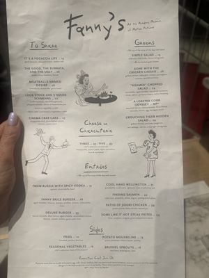 Menu photo 5 Fanny's Los Angeles, CA