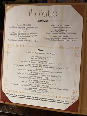 Menu photo 7 Il Piatto Washington, DC, DC