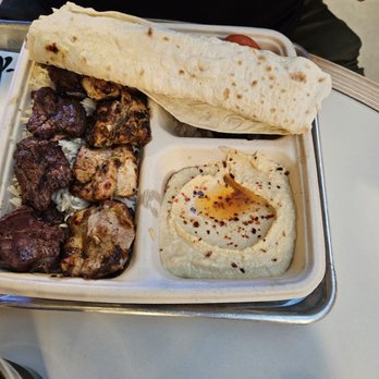 Mini Kabob - Beef and Chicken Kabob Combo Plate - Kebab Near Me - Canoga Park, California Mini Kabob - Beef and Chicken Kabob Combo Plate - Kebab Near Me - Canoga Park, California