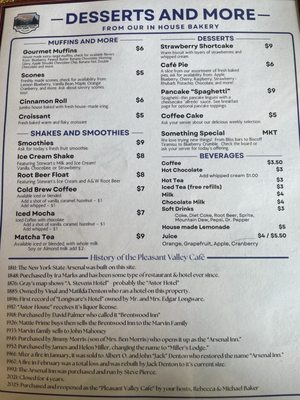 Menu photo 2 Pleasant Valley Cafe Elizabethtown, NY Menu photo 2 Pleasant Valley Cafe Elizabethtown, NY