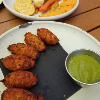 Alta Adams - Black Eyed pea fritters - New American Near Me - Los Angeles, California Alta Adams - Black Eyed pea fritters - New American Near Me - Los Angeles, California