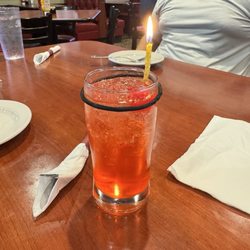 My first legal drink