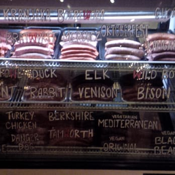 Wvrst - Available sausages - German Near Me - Toronto, Ontario