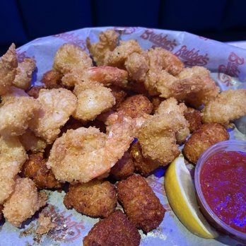 Bubba's 33 - Hand breaded butterfly shrimp and fire tots - American Near Me - Tempe, Arizona