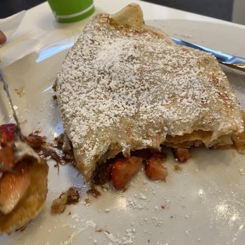 Chocolate SD - Strawberry crepe - Coffee & Tea Near Me - San Diego, California