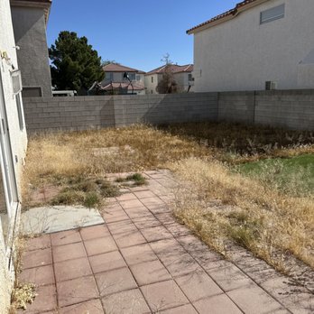 Hernandez 2315 Landscaping - Before back yard - Landscaping Near Me Hernandez 2315 Landscaping - Before back yard - Landscaping Near Me